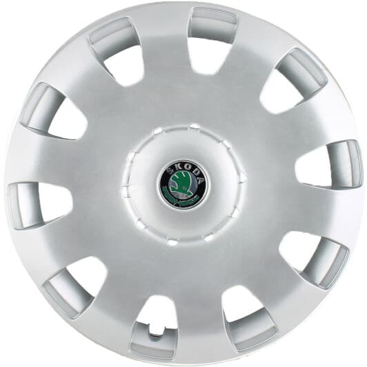 Ковпак на колесо VAG Skoda Octavia колір сріблястий R15