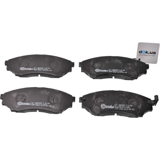 P 24 086 Brembo Тормозные колодки