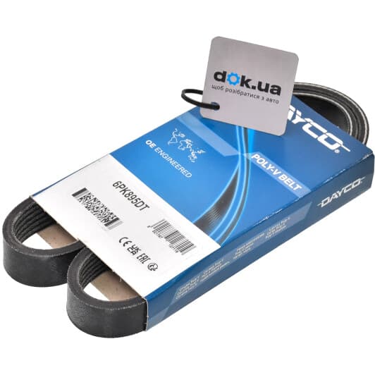 6PK895DT Dayco Поліклиновий ремінь