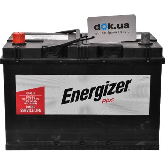 Аккумулятор Energizer 6 CT-95-L Plus 595405083