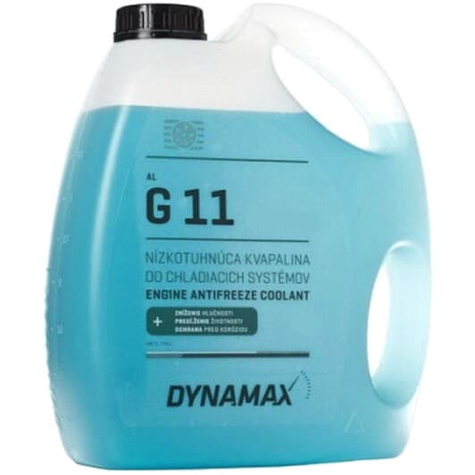 Dynamax Cool G11 синий -37 °C, 4 л (502585) готовый антифриз