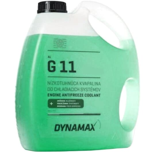 Dynamax Cool G11 зеленый -37 °C, 5 л (503276) готовый антифриз