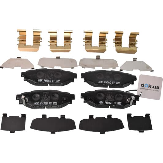 26696FJ000 Subaru Тормозные колодки