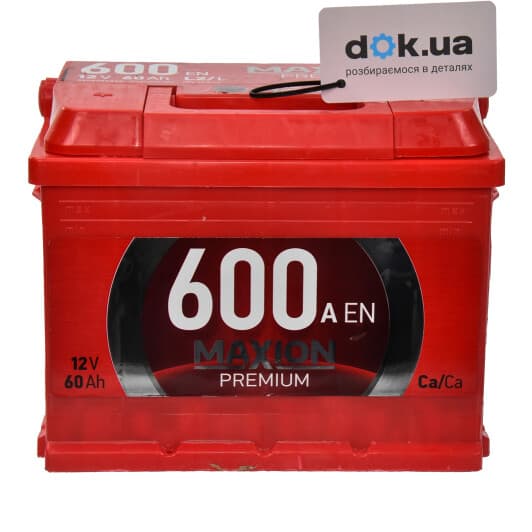 Аккумулятор Maxion 6 CT-60-L Premium 5606720250
