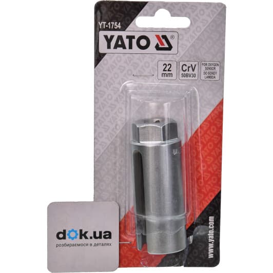 Торцева головка Yato YT-1754 22 мм 3/8"