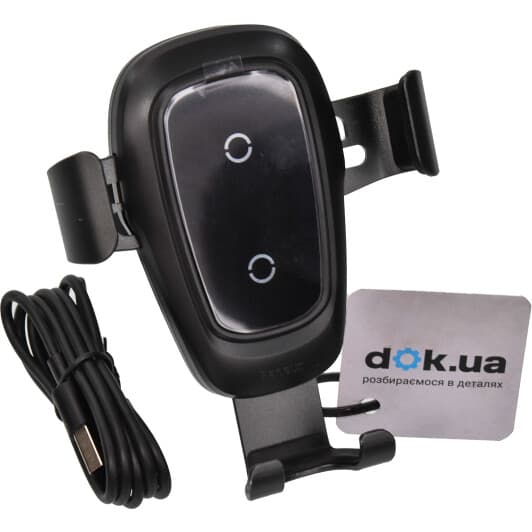 Тримач для телефона Baseus Metal Wireless Gravity WXYL-BOA