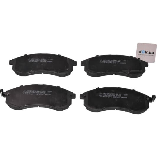 B111180 Denckermann Тормозные колодки для Mitsubishi L200