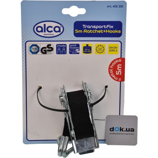 Стяжний ремінь Alca 5 м 405200