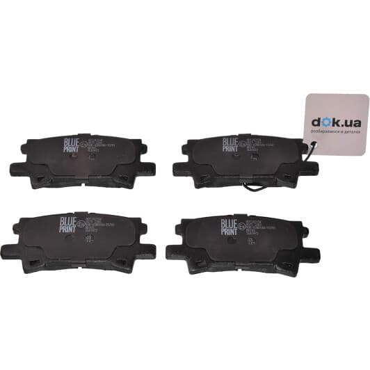 ADT342154 Blue Print Тормозные колодки