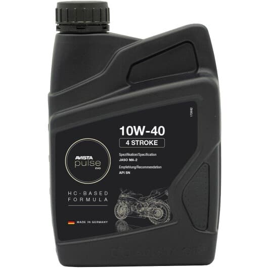 Моторное масло 4T AVISTA Pulse EVO 10W-40 синтетическое