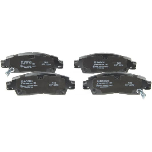 0986494858 Bosch Тормозные колодки для Chevrolet Trailblazer