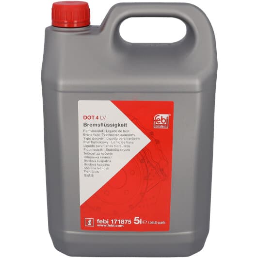 Гальмівна рідина Febi Bremsflussigkeit DOT 4 пластик