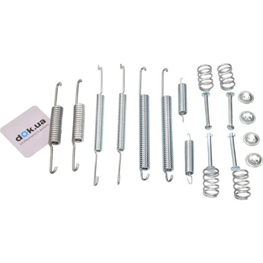 1050726 OJD (Quick Brake) Монтажний комплект барабанних гальмівних колодок