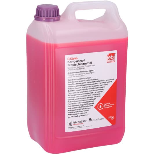 Febi G12 evo фиолетовый 5 л (183367) концентрат антифриза