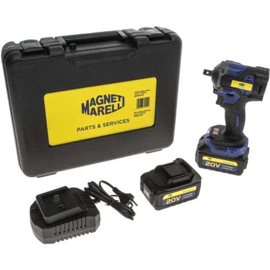 Гайкокрут акумуляторний Magneti Marelli 7936331550 (2 акумулятори + ЗП + чохол)