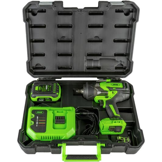 Гайковерт аккумуляторный JBM 60044С (1 аккумулятор + ЗУ + чехол)