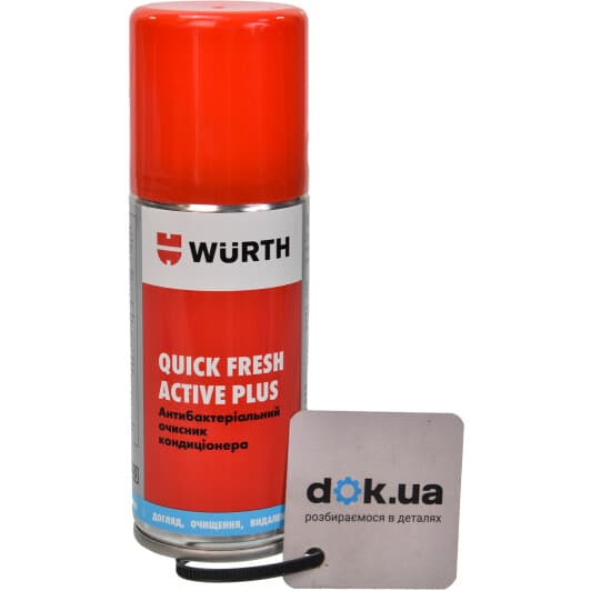 Очиститель кондиционера Würth Quick Fresh Active Plus лимон спрей
