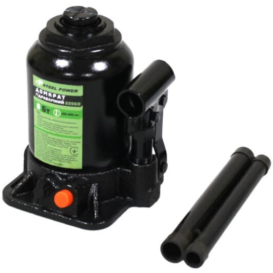 Домкрат Steel Power бутылочный гидравлический 6 т 2206D