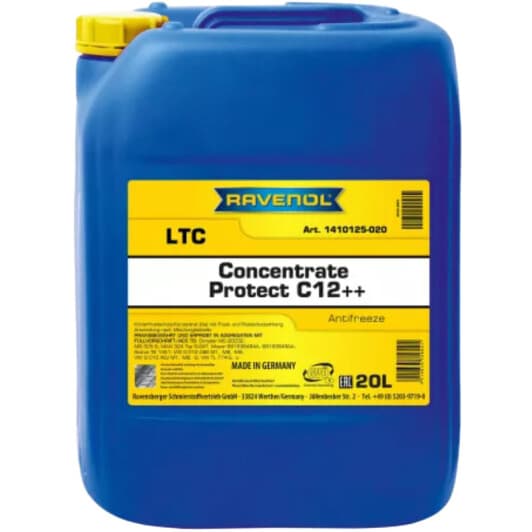 Ravenol LTC Protect C12++ G12++ фіалковий 20 л концентрат антифризу