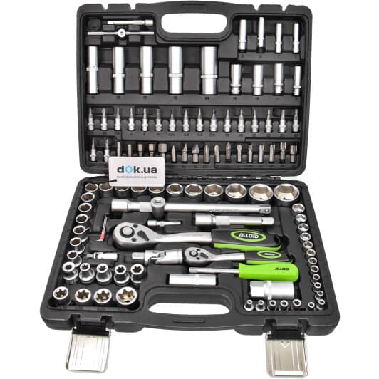 Набір інструментів Alloid NI-1108WN-6 1/2", 1/4" 108 од.