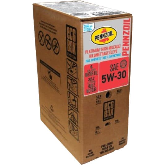 Pennzoil Platinum High Mileage 5W-30 моторное масло