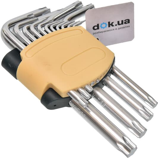 Набор ключей TORX Rockforce RF-5151 T6-T60 15 шт