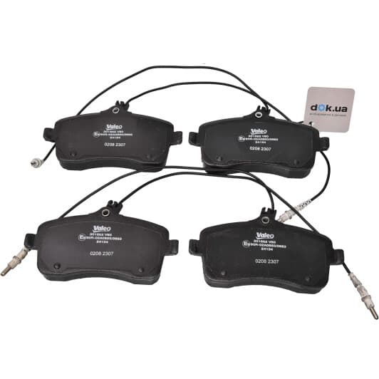 301662 Valeo Гальмівні колодки для Peugeot 407