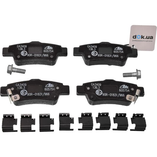 13.0460-5754.2 ATE Гальмівні колодки для Honda CR-V
