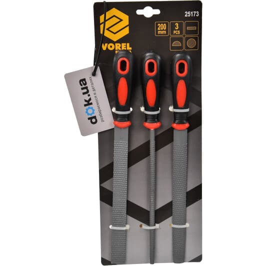 Набор рашпилей Vorel 25173 3 шт.