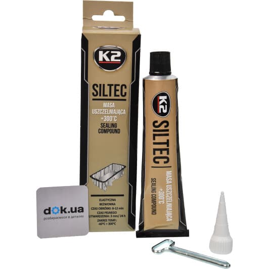 K2 Siltec герметик сірий (90 г)