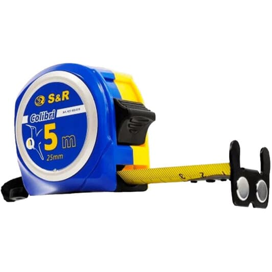 Рулетка S&R Colibri 421505019 5 м