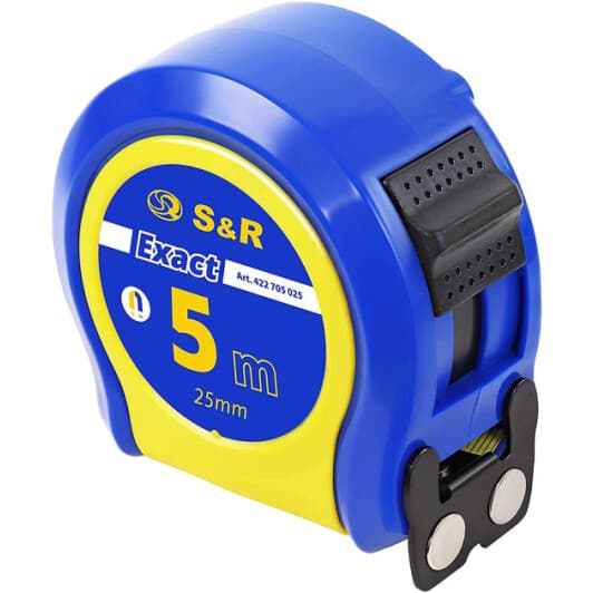Рулетка S&R Exact 422705025 5 м