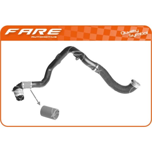 14961 Fare SA Повітряний патрубок для Chrysler Voyager