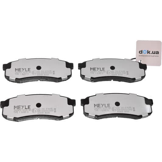 025 219 4715/PD Meyle Тормозные колодки