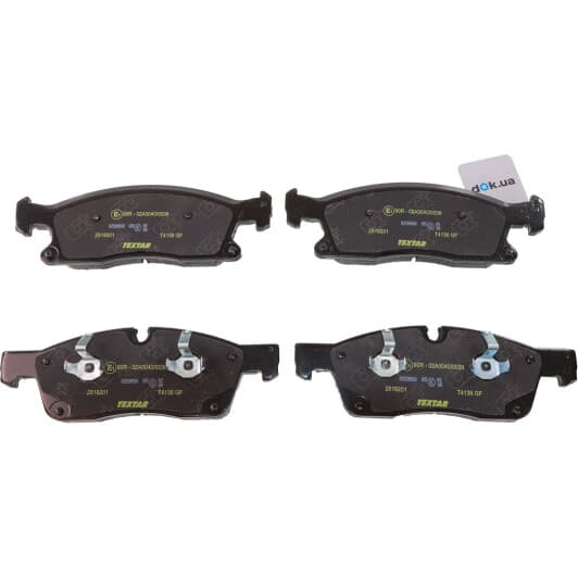 2519201 Textar Тормозные колодки