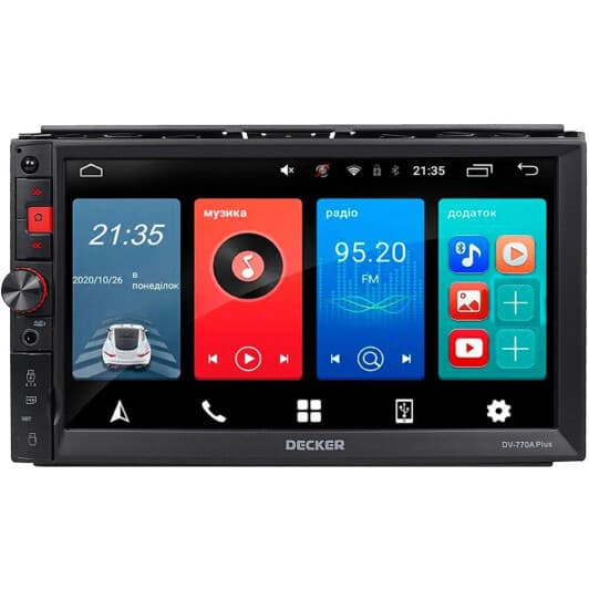 Decker DV-770A Plus автомагнітола