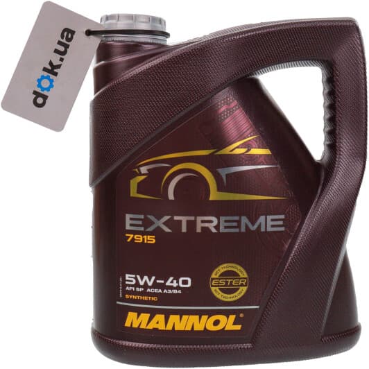 Mannol Extreme 5W-40 (4 л) моторна олива