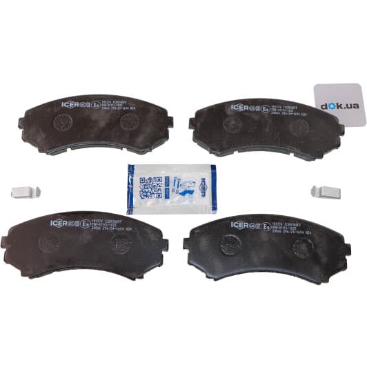 181374 Icer Гальмівні колодки