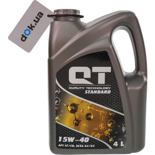 QT Standard 15W-40 (4 л) моторное масло