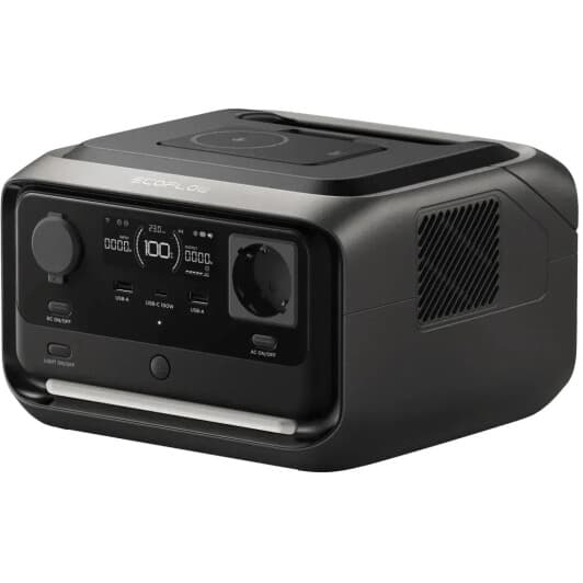 Зарядная станция EcoFlow River 3 Plus Wireless 600 W 286Wh