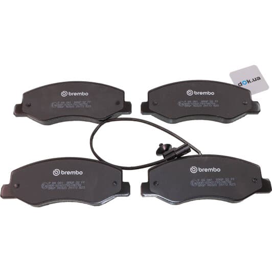 P 68 061 Brembo Гальмівні колодки