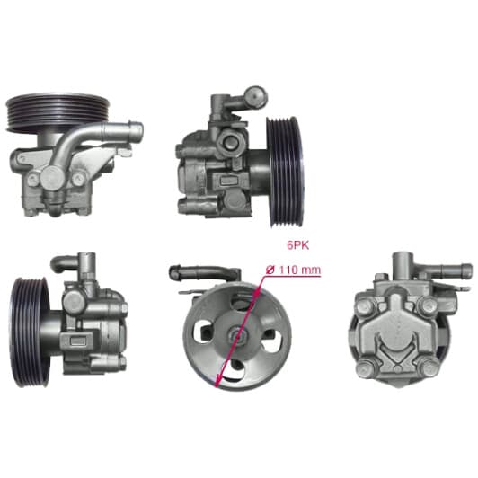 hy031r MSG (відновлення) Насос ГУР для Hyundai Accent