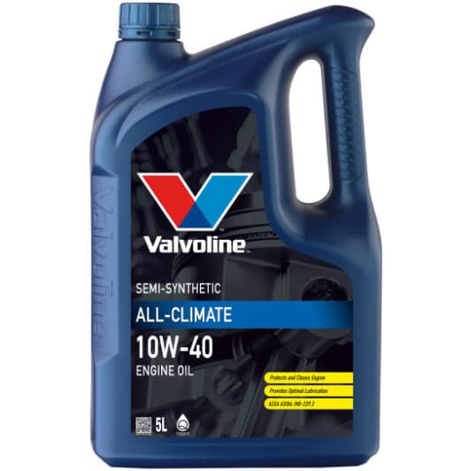Valvoline All-Climate 10W-40 (5 л) моторна олива