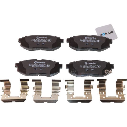 P 78 018 Brembo Тормозные колодки