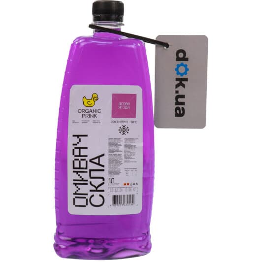 Концентрат омывателя Organic Prink зимний -80 °С лесная ягода (1 л)