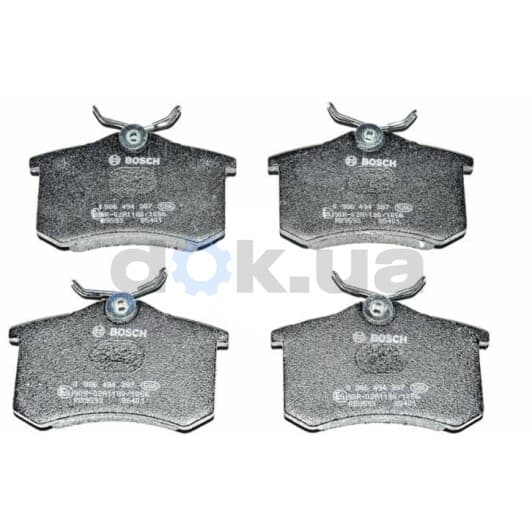 0 986 494 387 Bosch Гальмівні колодки
