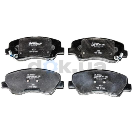 0 986 494 563 Bosch Тормозные колодки
