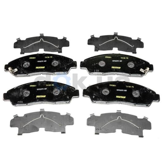 2560801 Textar Тормозные колодки