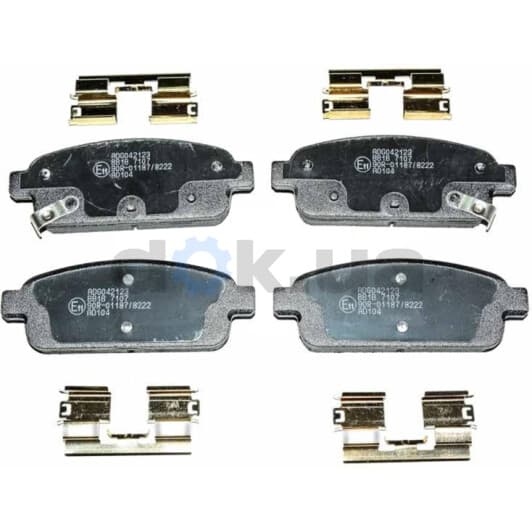 ADG042123 Blue Print Гальмівні колодки