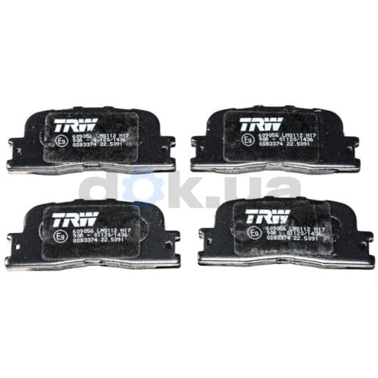 GDB3374 TRW Гальмівні колодки
